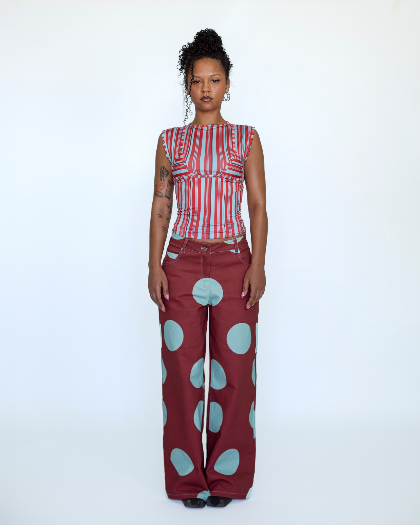 POLKA DOT TROUSERS