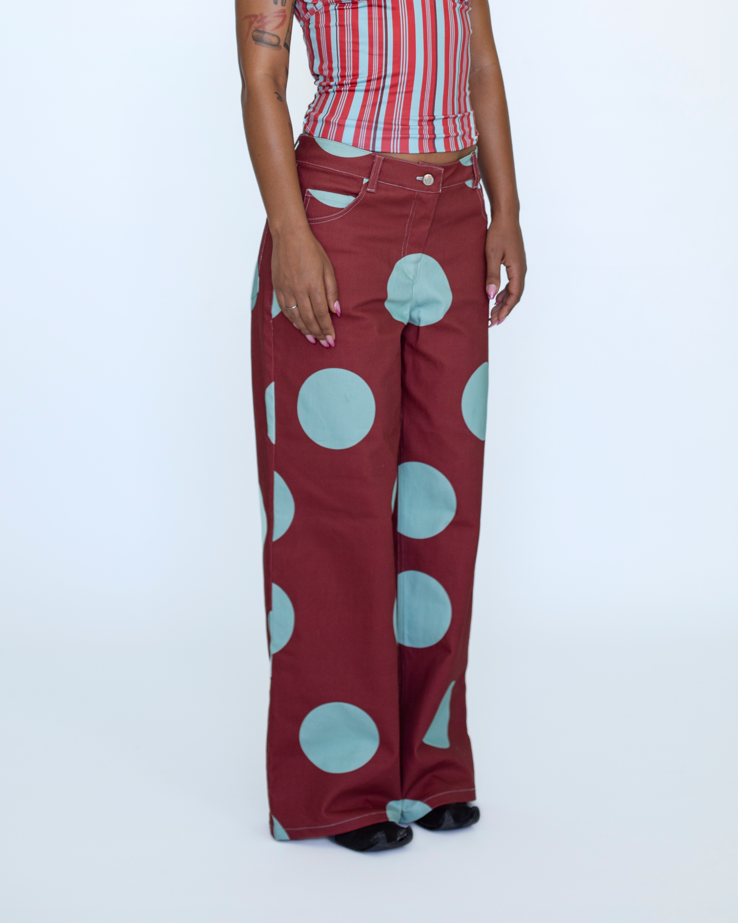 POLKA DOT TROUSERS