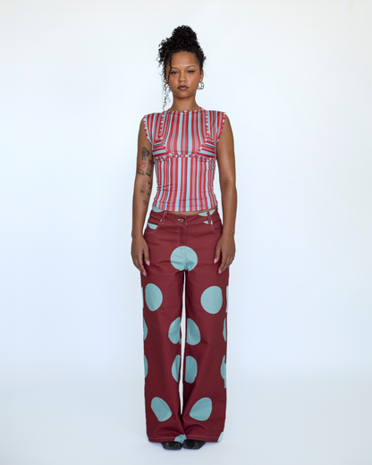 POLKA DOT TROUSERS